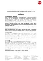 General Terms of Sale and Delivery (GTSD)